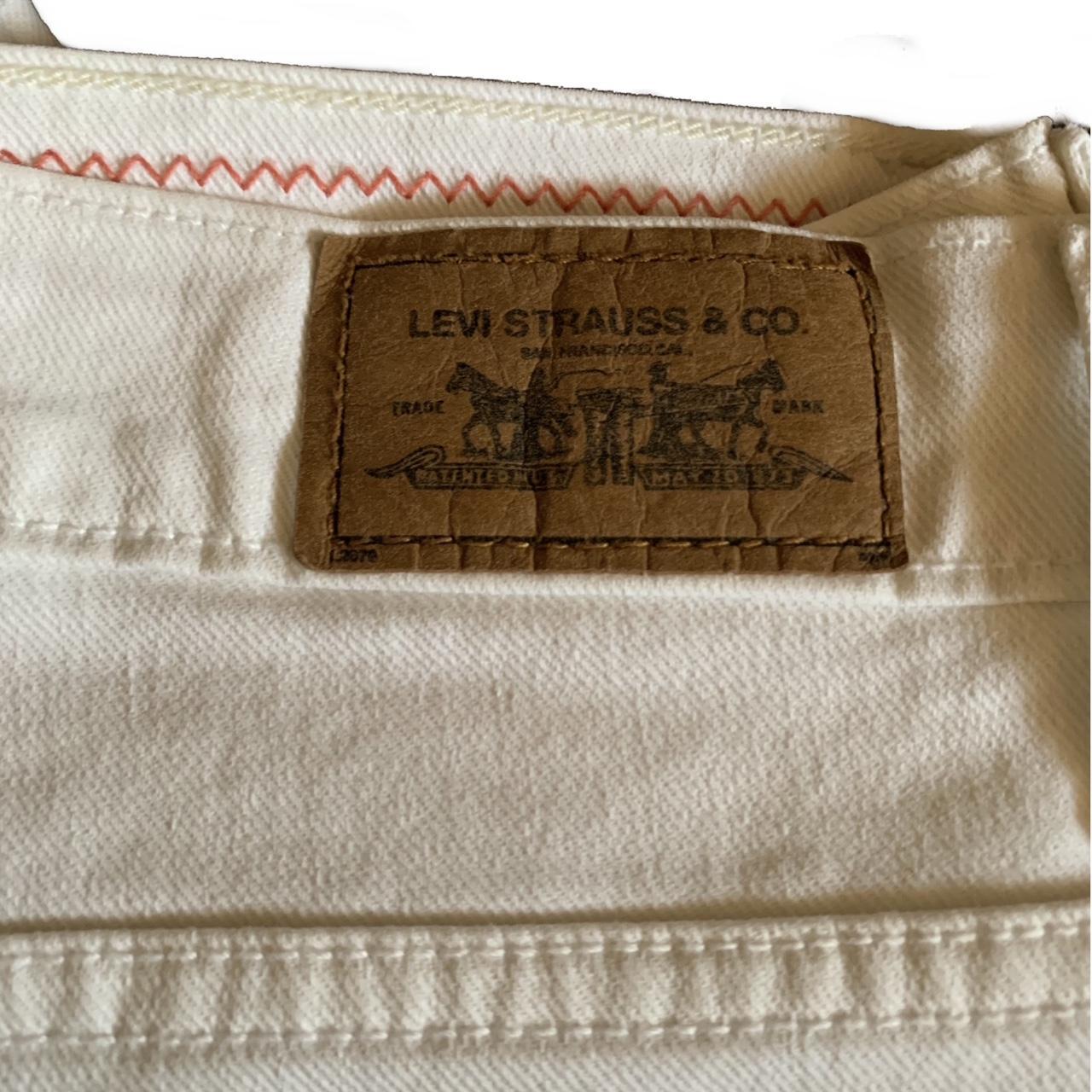 Levi's Women's Shorts - White - 10 – Levi’s White… - image 4