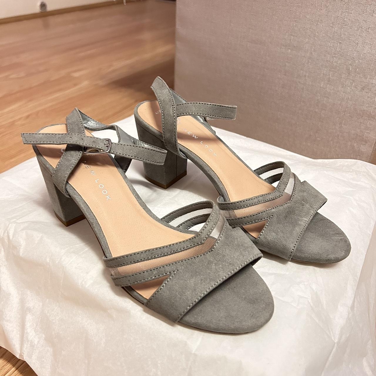 Grey sandals new sales look