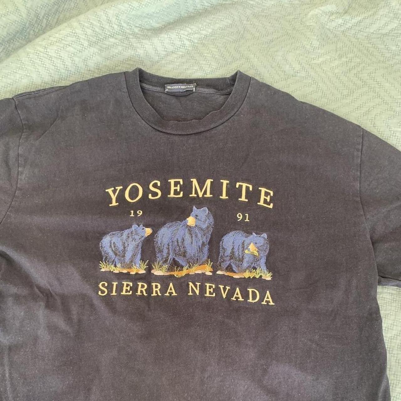 brandy melville yosemite tee shirt x (v oversize) | Depop