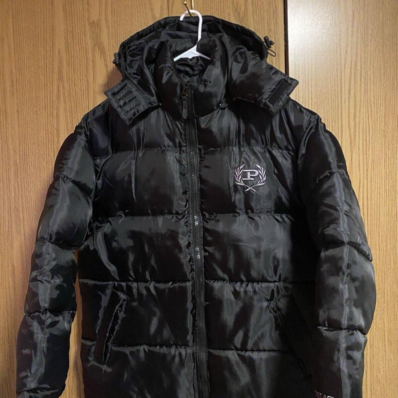 Phat Farm Men’s Large Winter Coat Black Excellent...