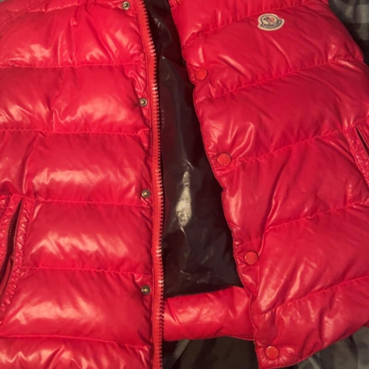 Red Tibb Tibb Moncler Vest Flaws Shown in pics ; ... - Depop