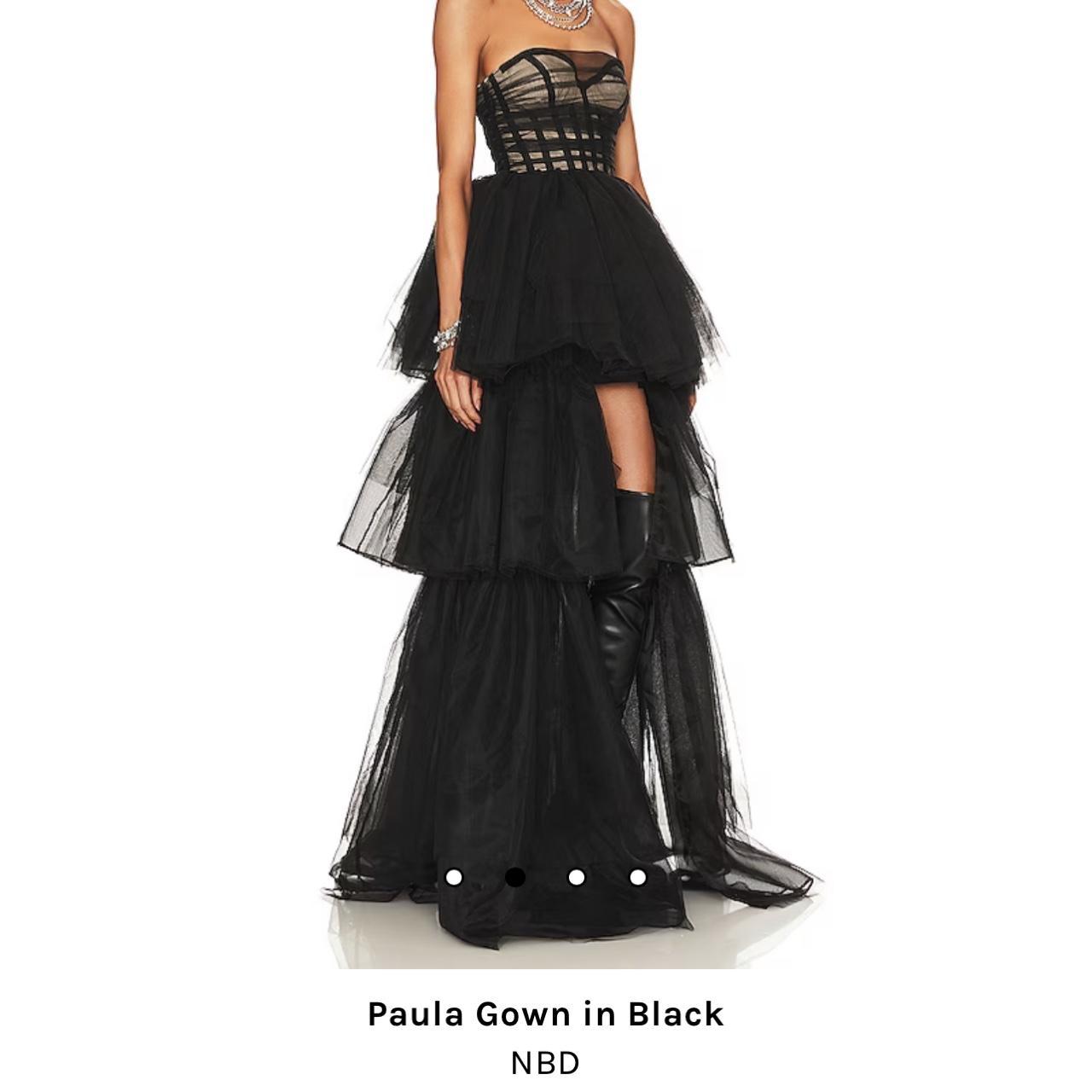 Paula Gown bought off Revolve, like new, used only - Depop