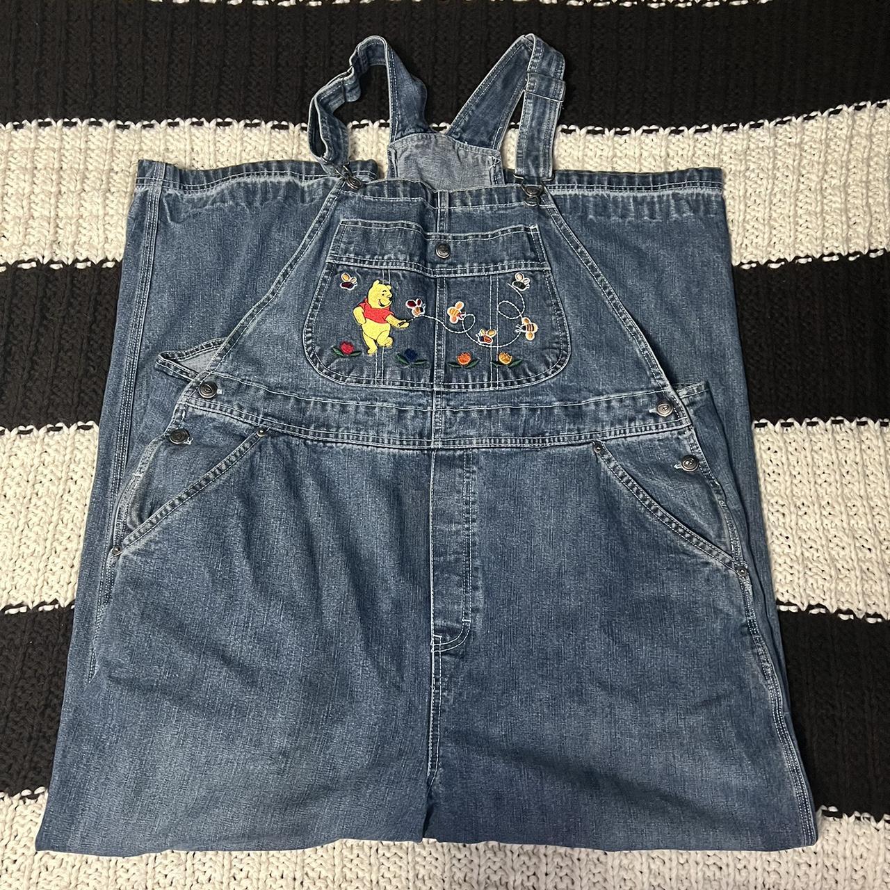 old Disney plus sized overalls! Size: XL They’re in... - Depop