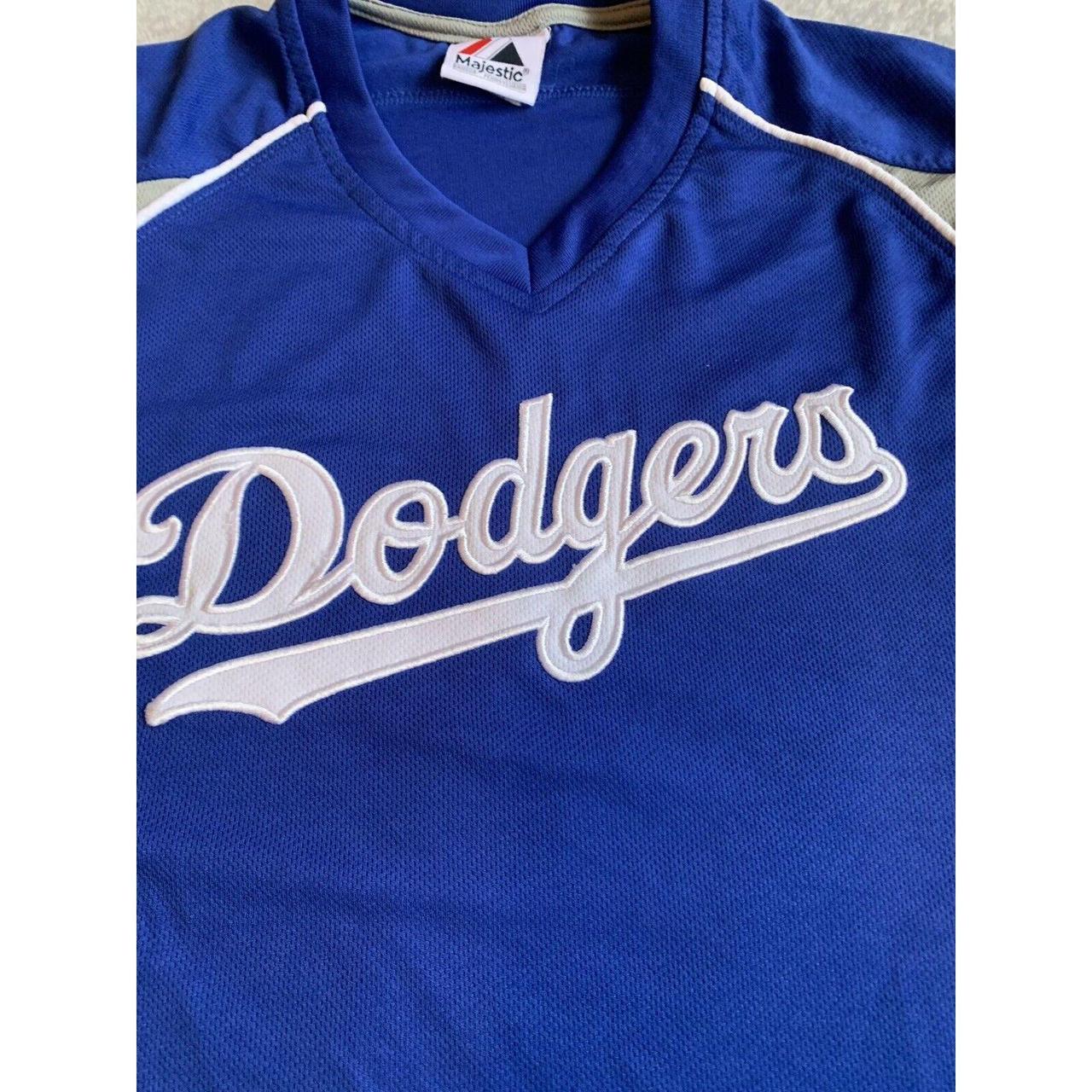 Majestic MLB Los Angeles Dodgers Jumper Sweatshirt - Depop