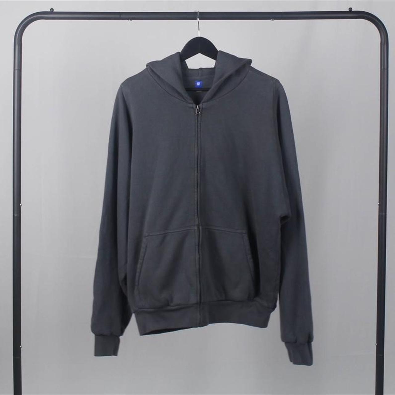 YEEZY GAP DARK GREY ZIP HOODIE from the unreleased...