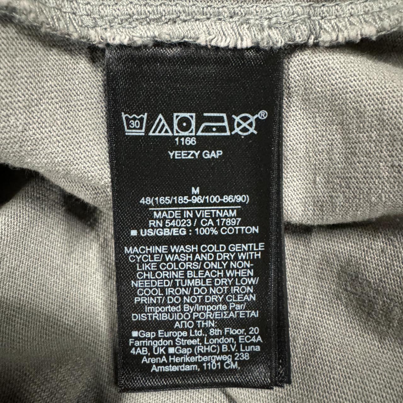 UNRELEASED YEEZY GAP LONG SLEEVE (LIGHT GREY) from | Depop