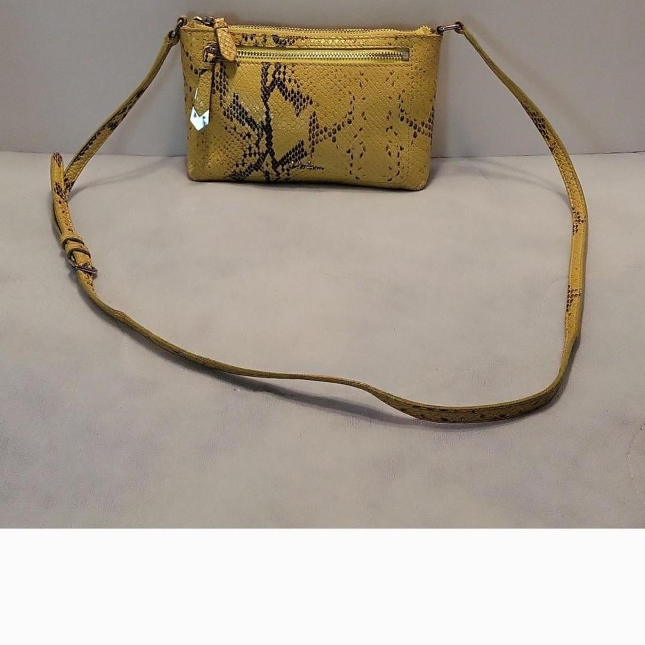 Cole Haan | Bags | Yellow Leather Cole Haan Purse | Poshmark