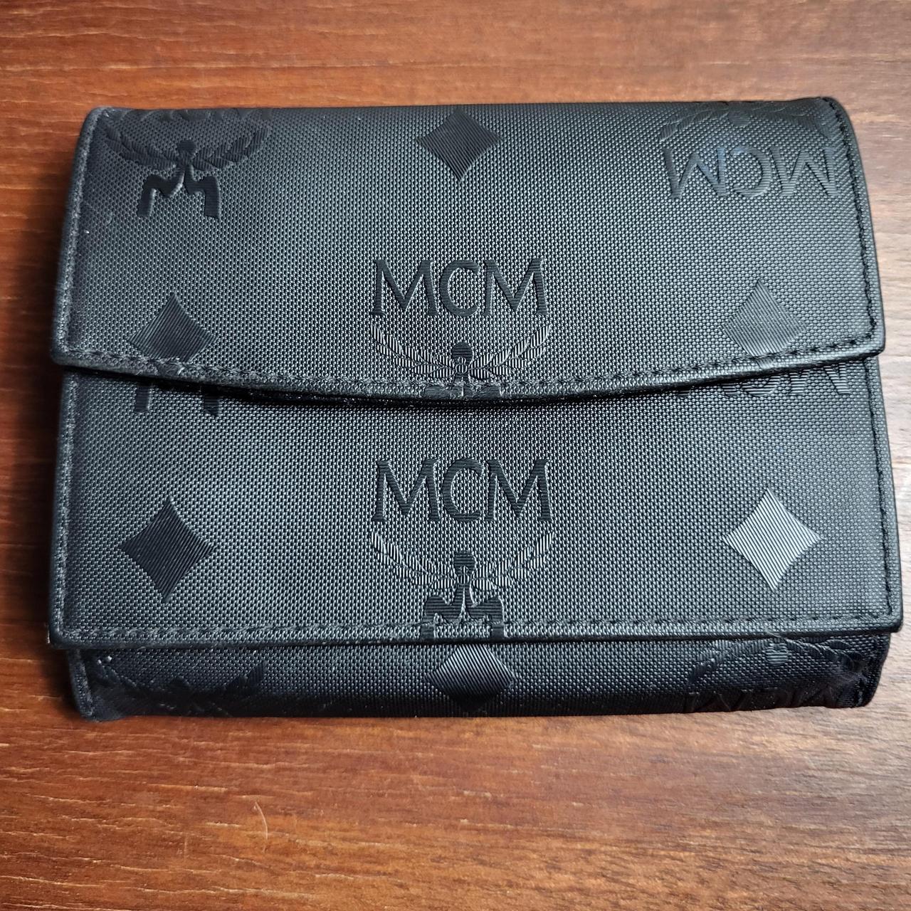 Mcm wallet outlet black