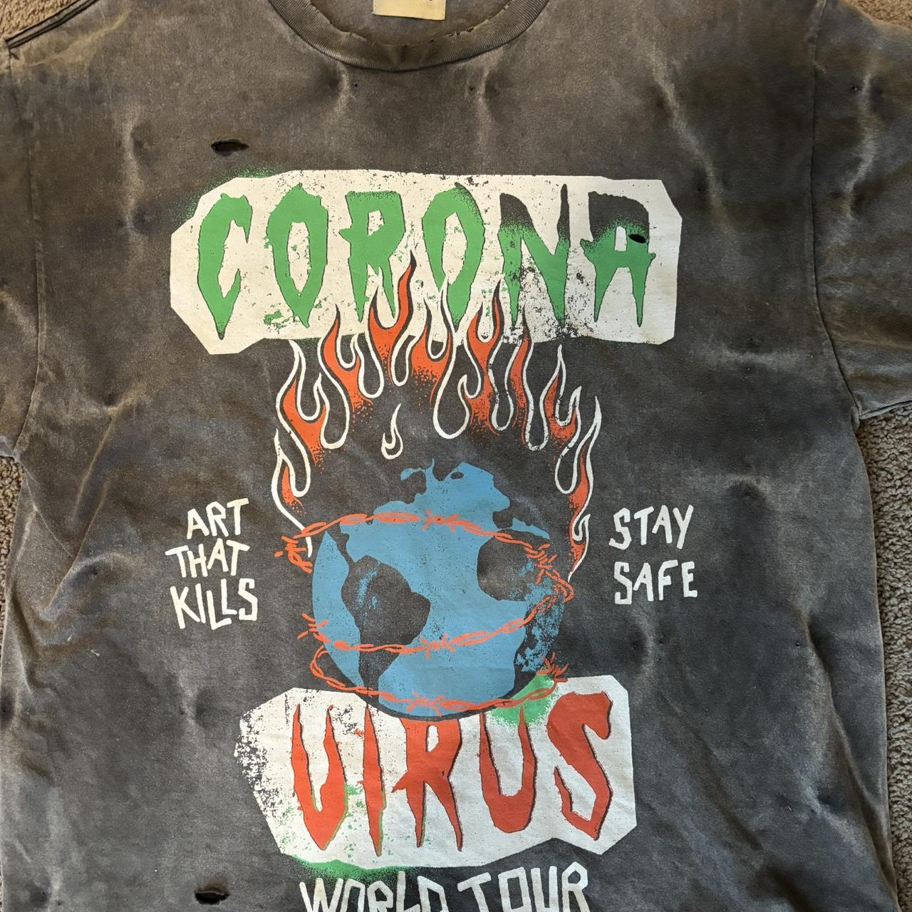 Gallery dept corona t shirt high quality size Medium