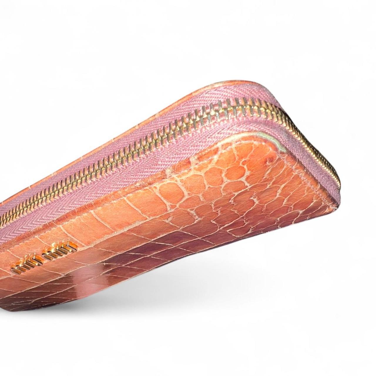 Miu Miu Women's Wallets - Tan/Brown – Miu Miu pea… - image 7