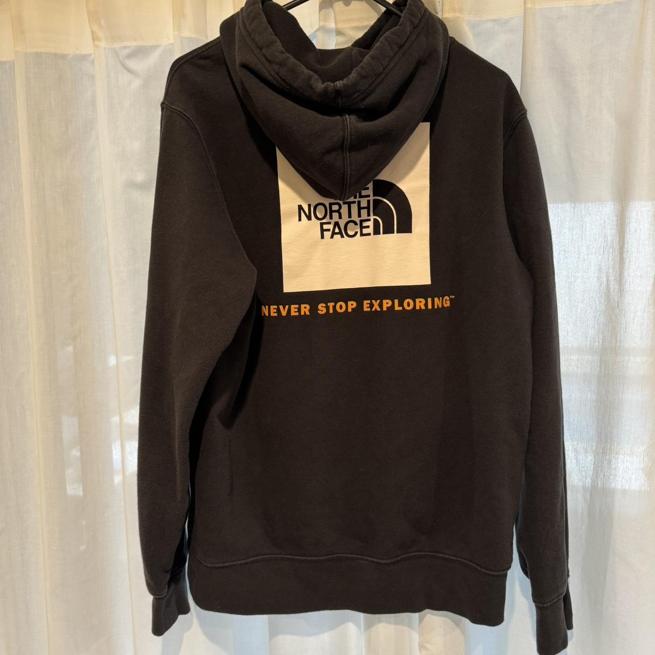 Small black North Face hoodie - light wear - Depop