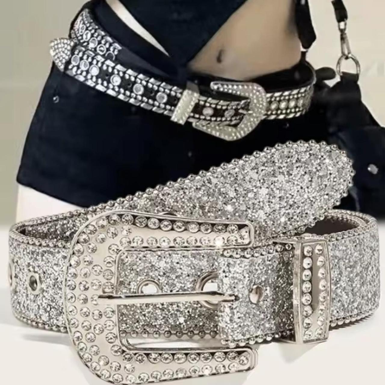 Y2K Women Fashion Solid Print Studded Full... | Depop