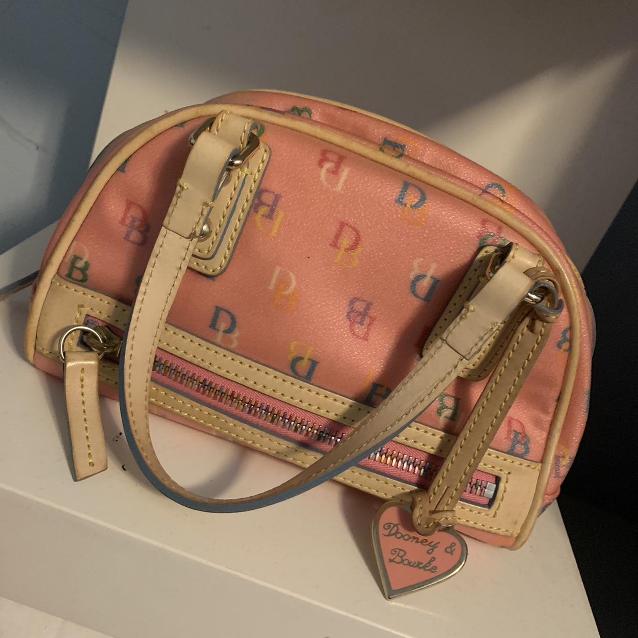 Y2K vintage Dooney and Bourke Bubble Gum Pink Depop