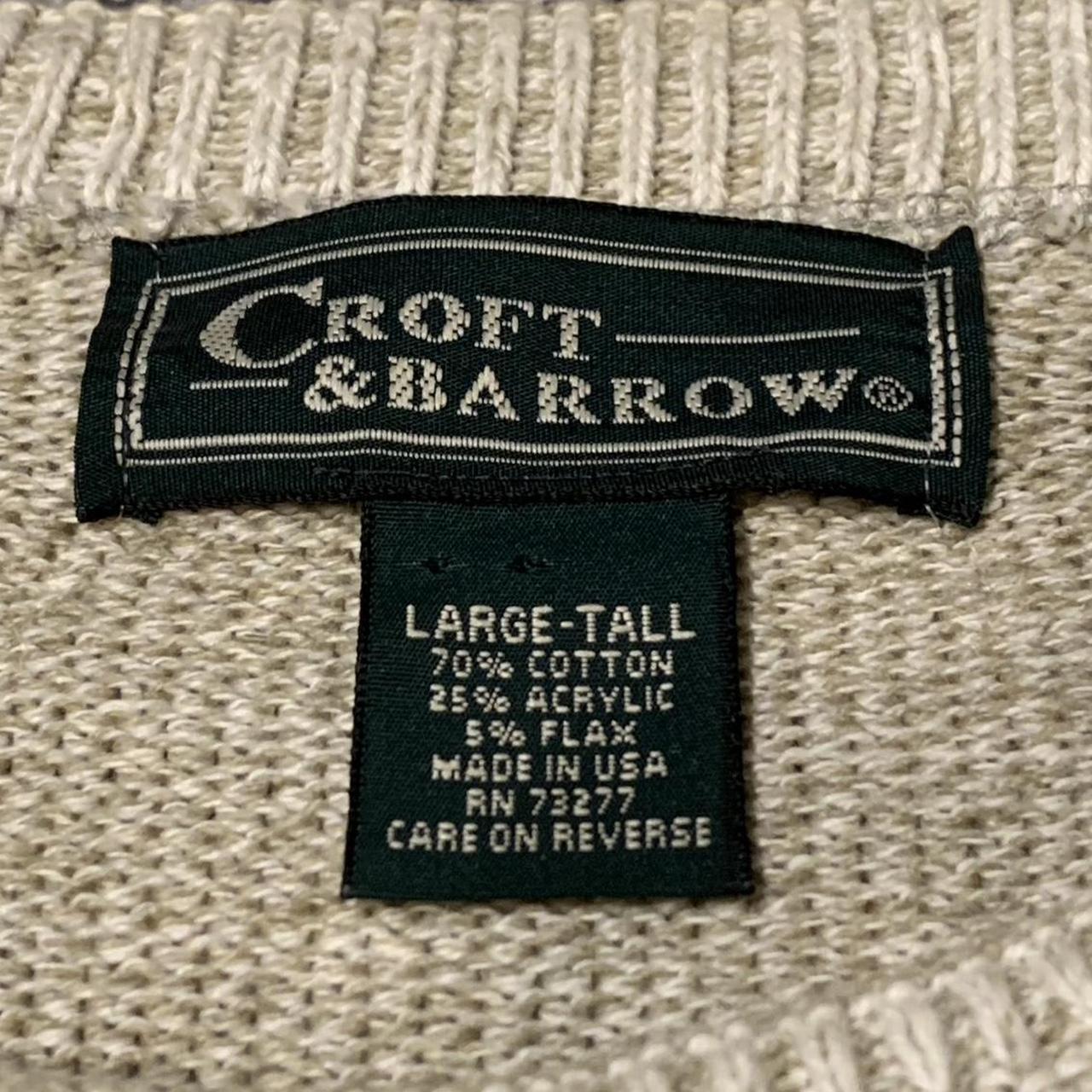 Sz LT- Vintage 90’s Croft & Barrow duck pattern... - Depop