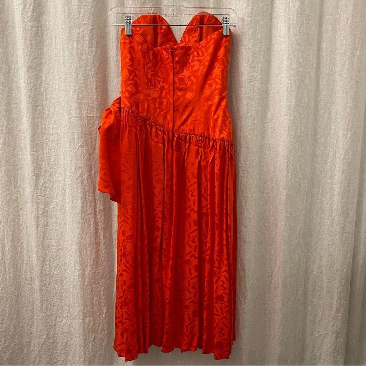 Albert Nipon Women's Dress - Red - 6 – Albert Nip… - image 3