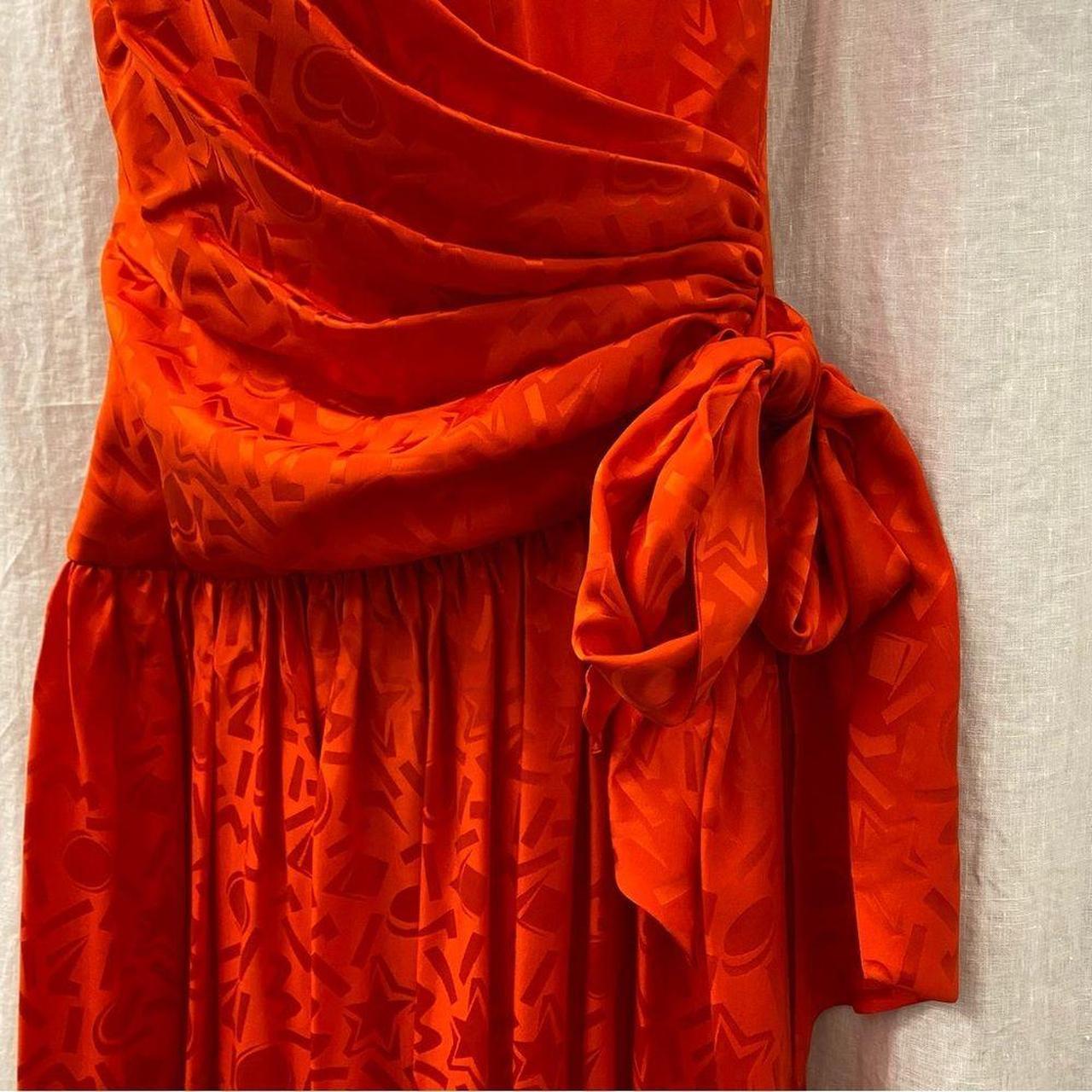 Albert Nipon Women's Dress - Red - 6 – Albert Nip… - image 2