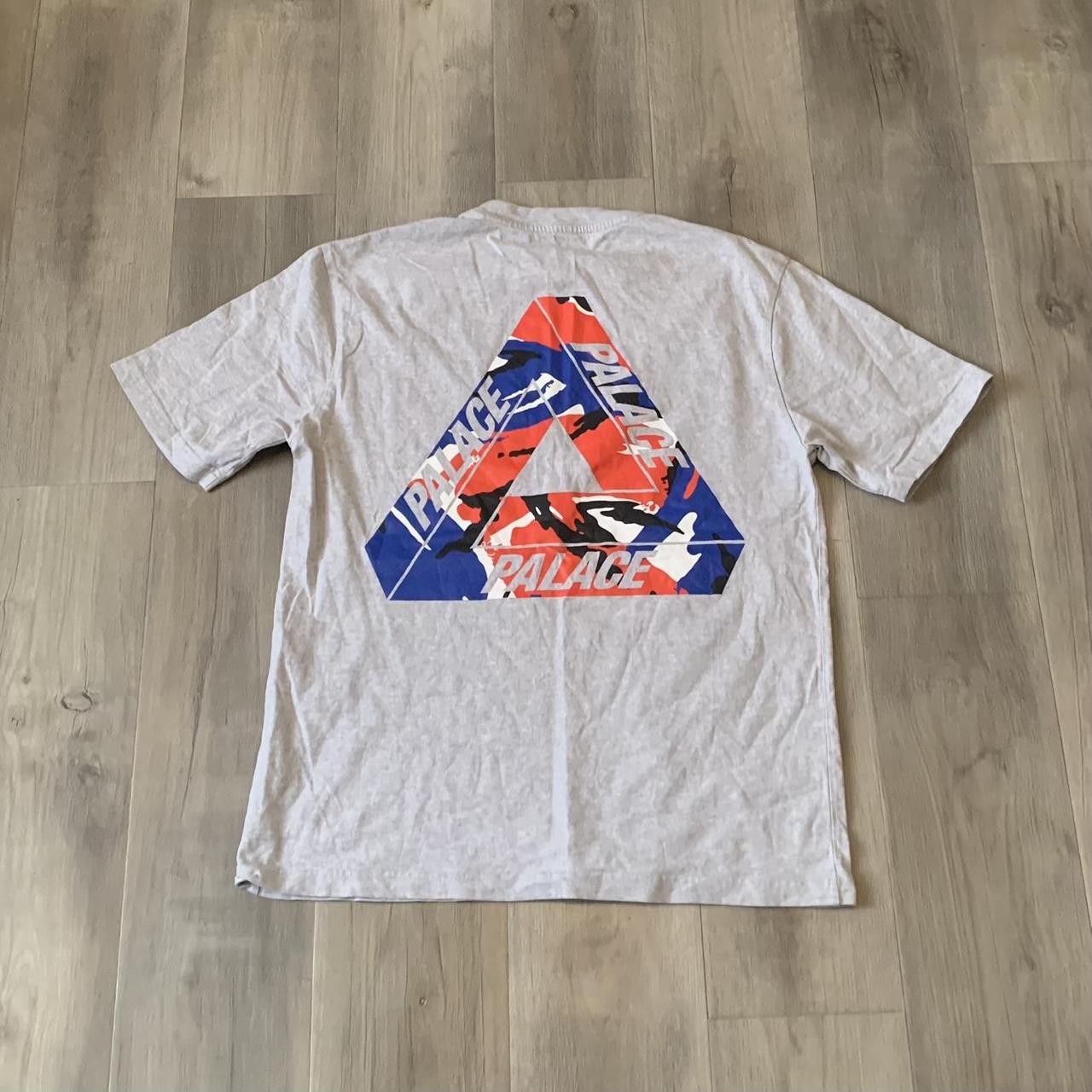 Palace camo tri ferg t shirt Camo is orange blue and... - Depop