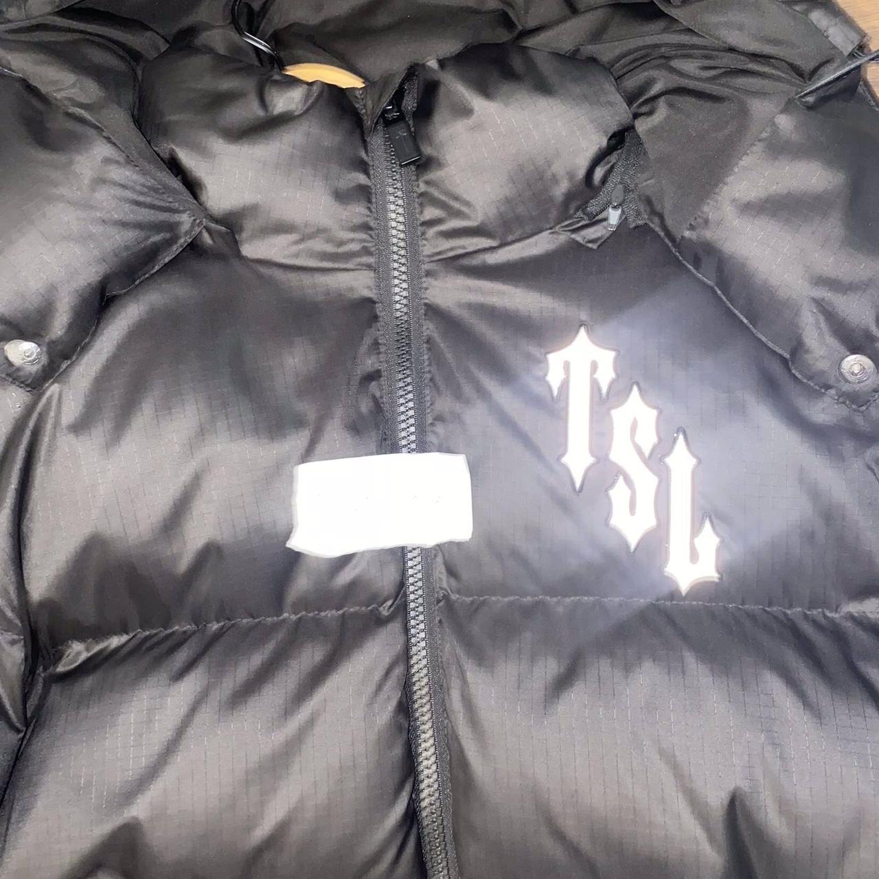Trap Star Shooters London puffer jacket (reflective) | Depop
