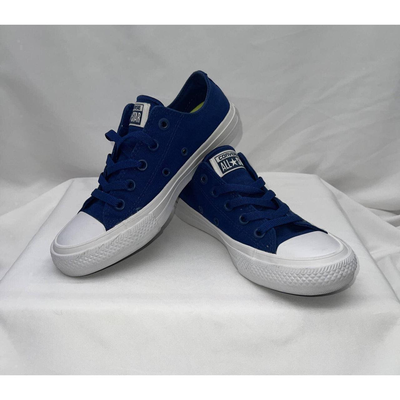 Royal blue outlet low top converse