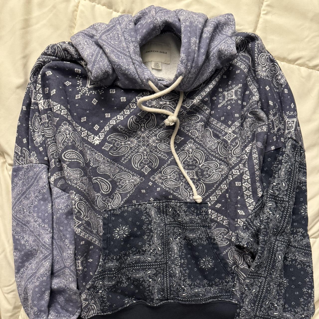 American eagle best sale bandana hoodie