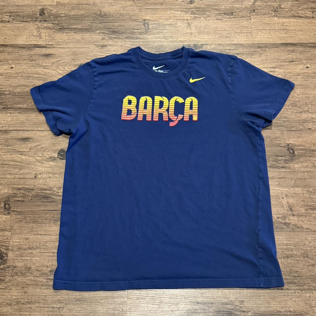 Nike Barcelona T shirt XXL Slim fit Clean shirt - Depop