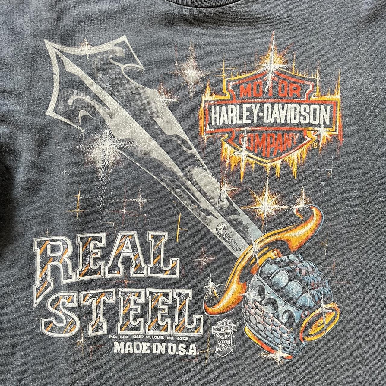 harley davidson real steel t shirt