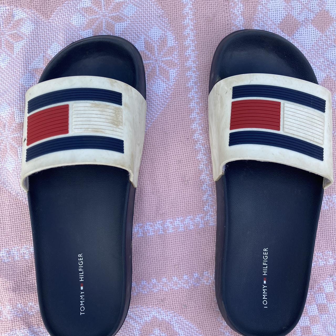 tommy hilfiger slides mens