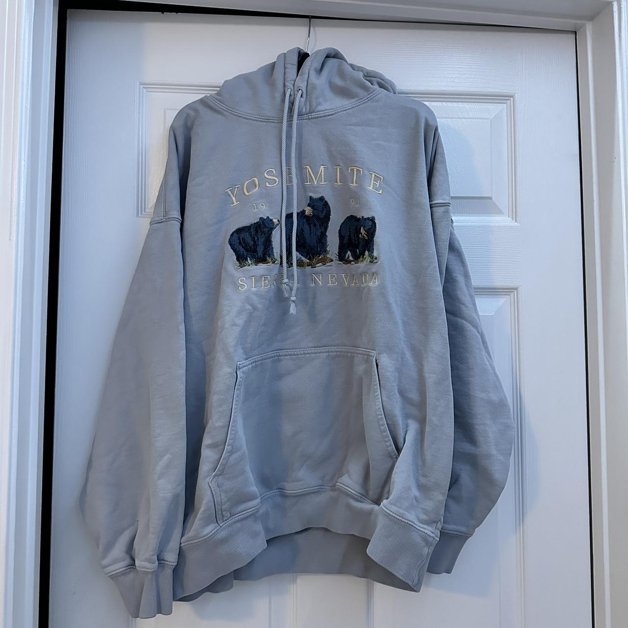 Brandy Melville purple ‘Yosemite’ Hoodie Used but... Depop