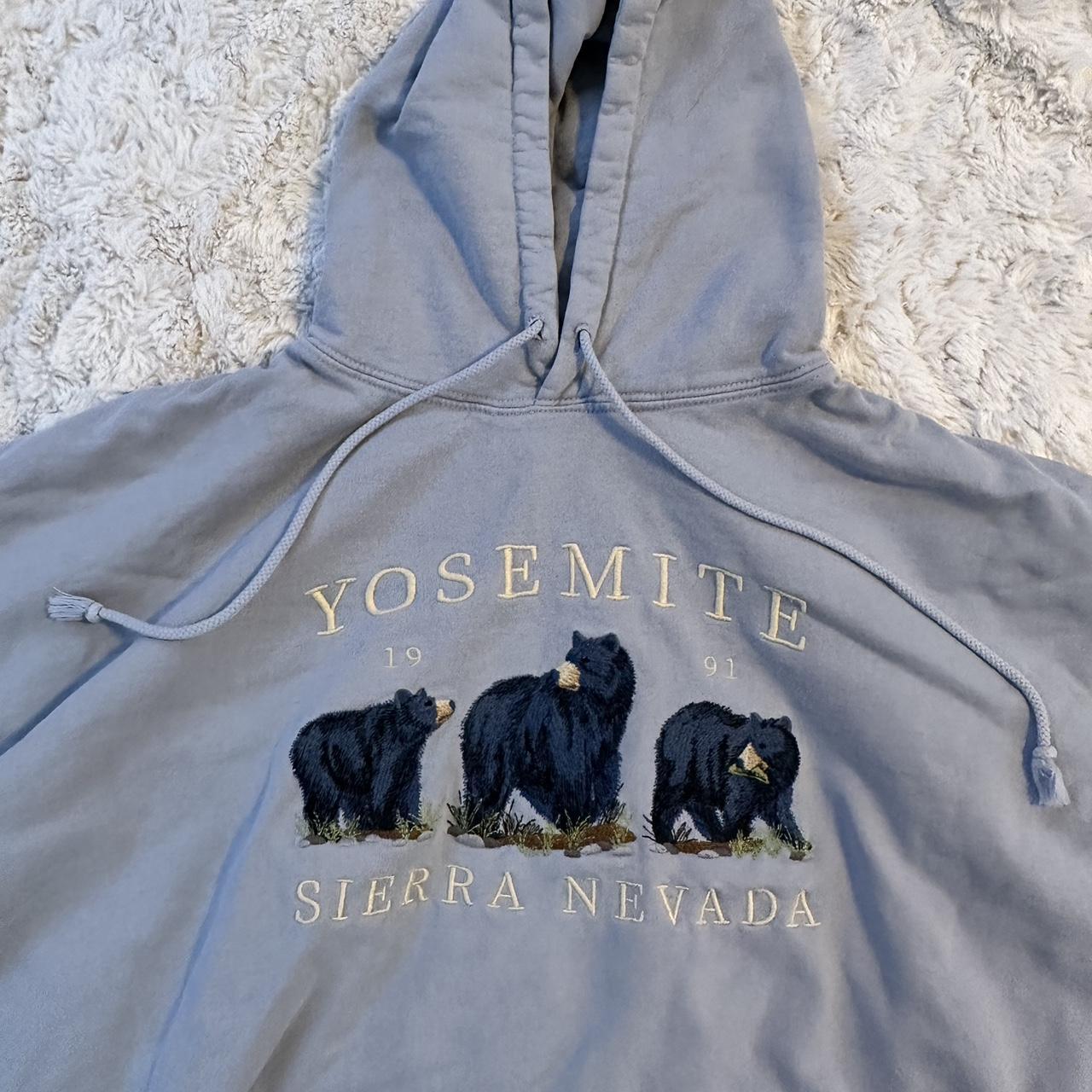 Brandy Melville purple ‘Yosemite’ Hoodie Used but... Depop
