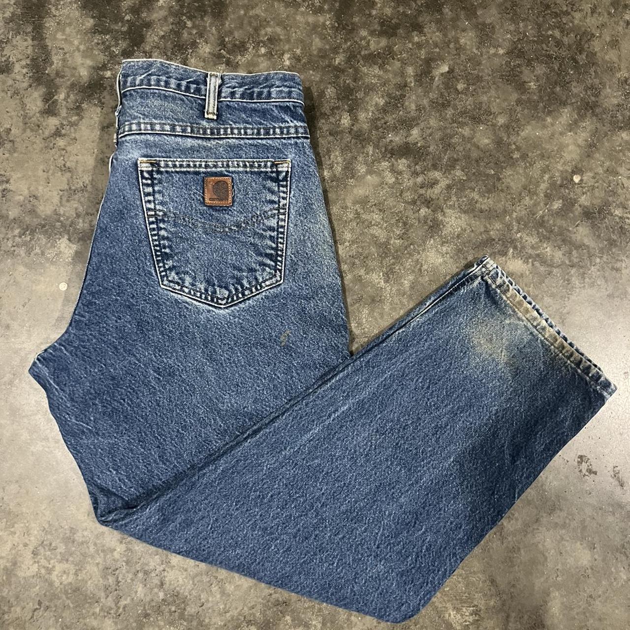 Y2k Carhartt Denim Jeans 👖 • 36/30 ⭐️Open to... - Depop
