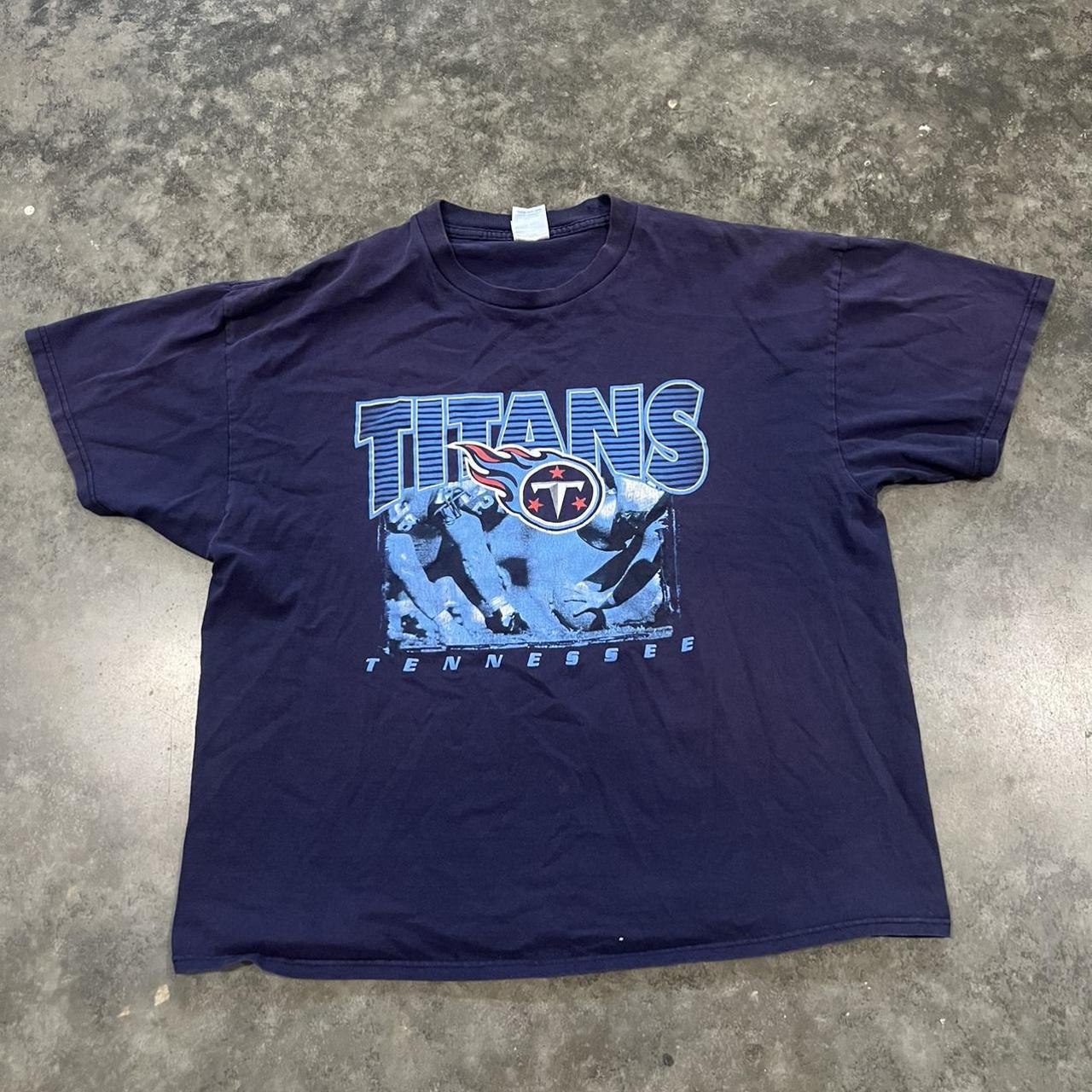 Y2k 2000s Tennesee Titans NFL Graphic Tee 🏈 •... - Depop