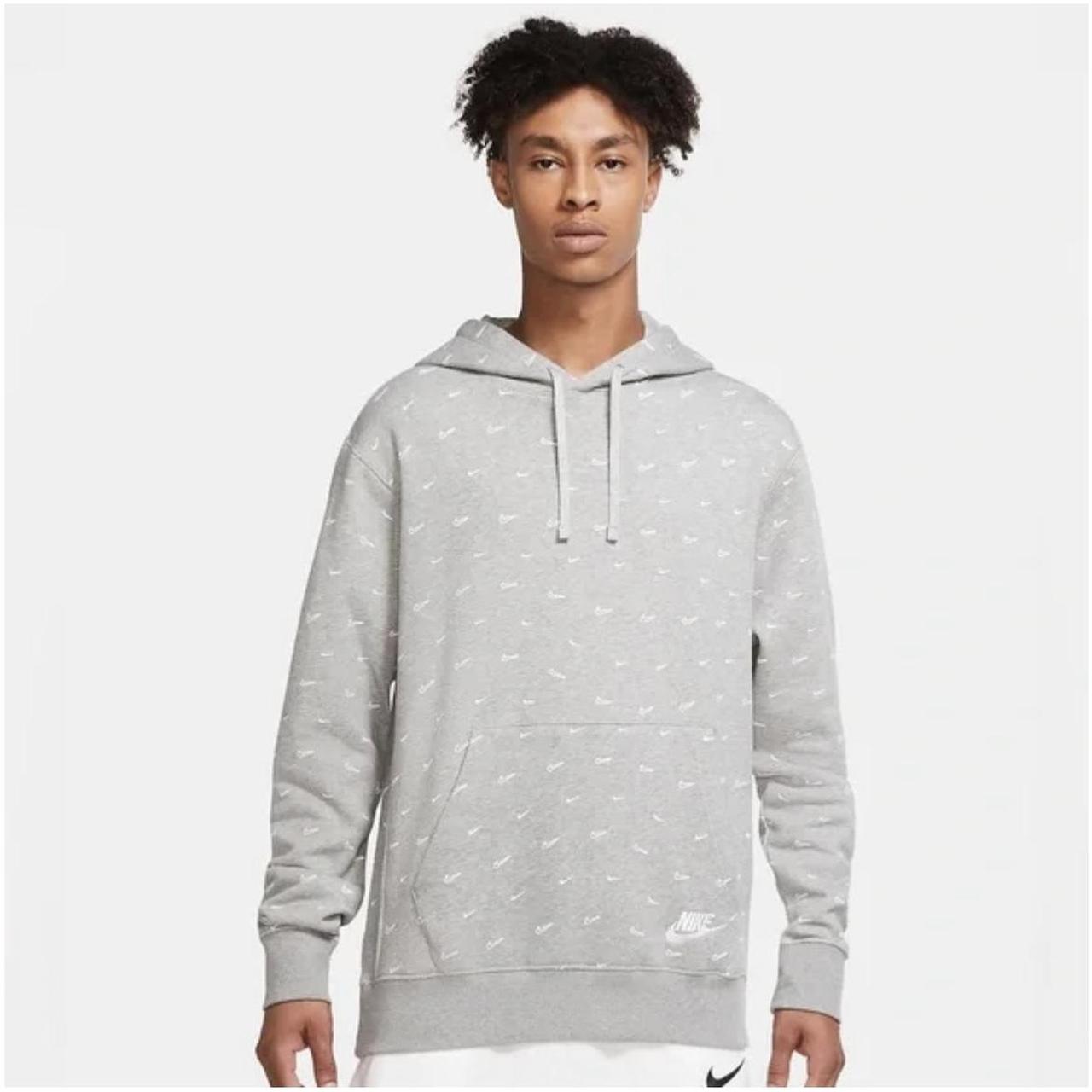 mens nike all over print hoodie