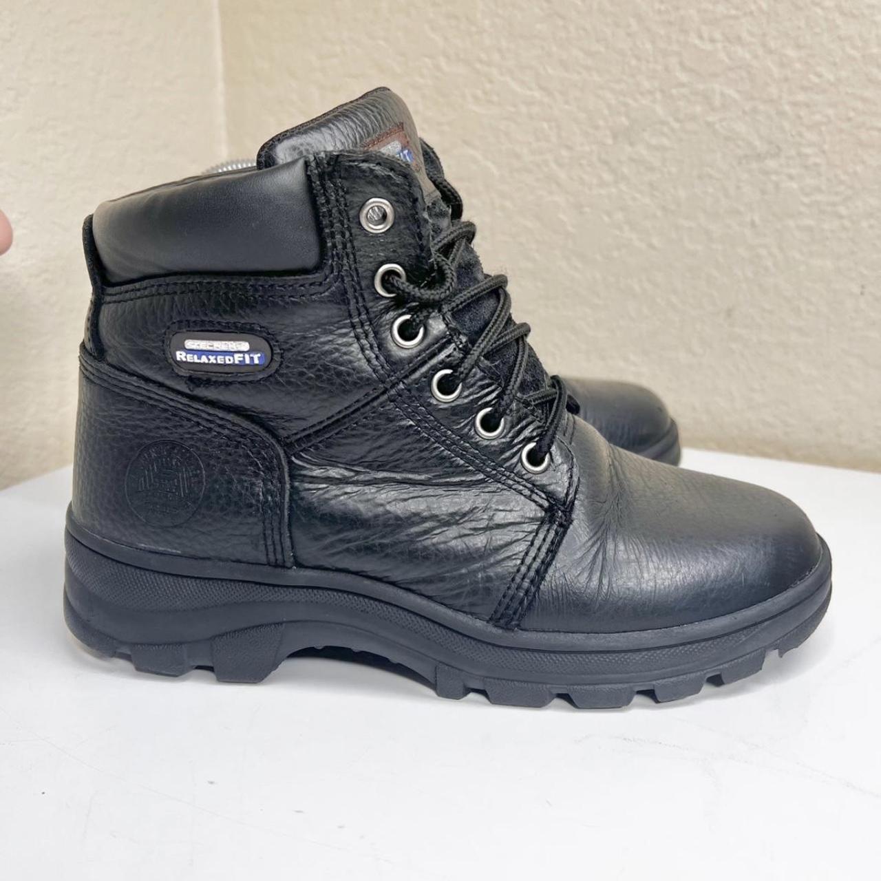 Skechers womens sale steel toe boots