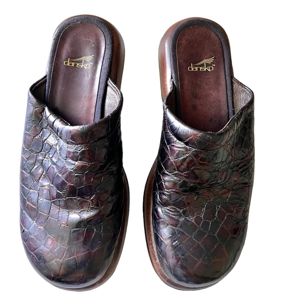 dansko patent leather