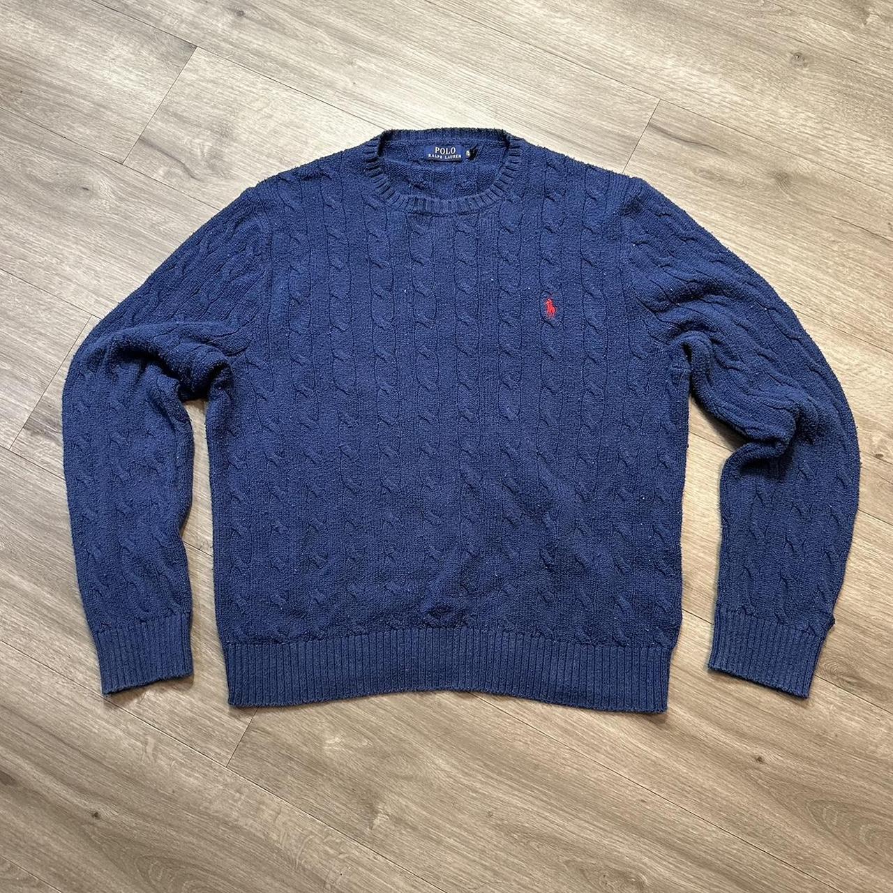 Polo Ralph Lauren Sweater Men’s Size XL Navy... - Depop