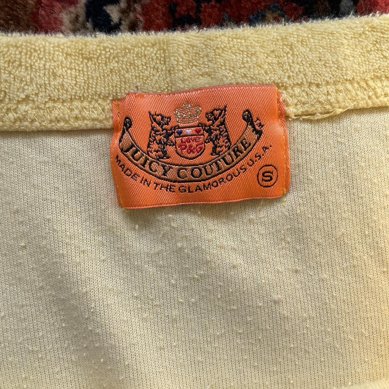 Vintage juicy couture terry cloth jumpsuit Tagged S... Depop