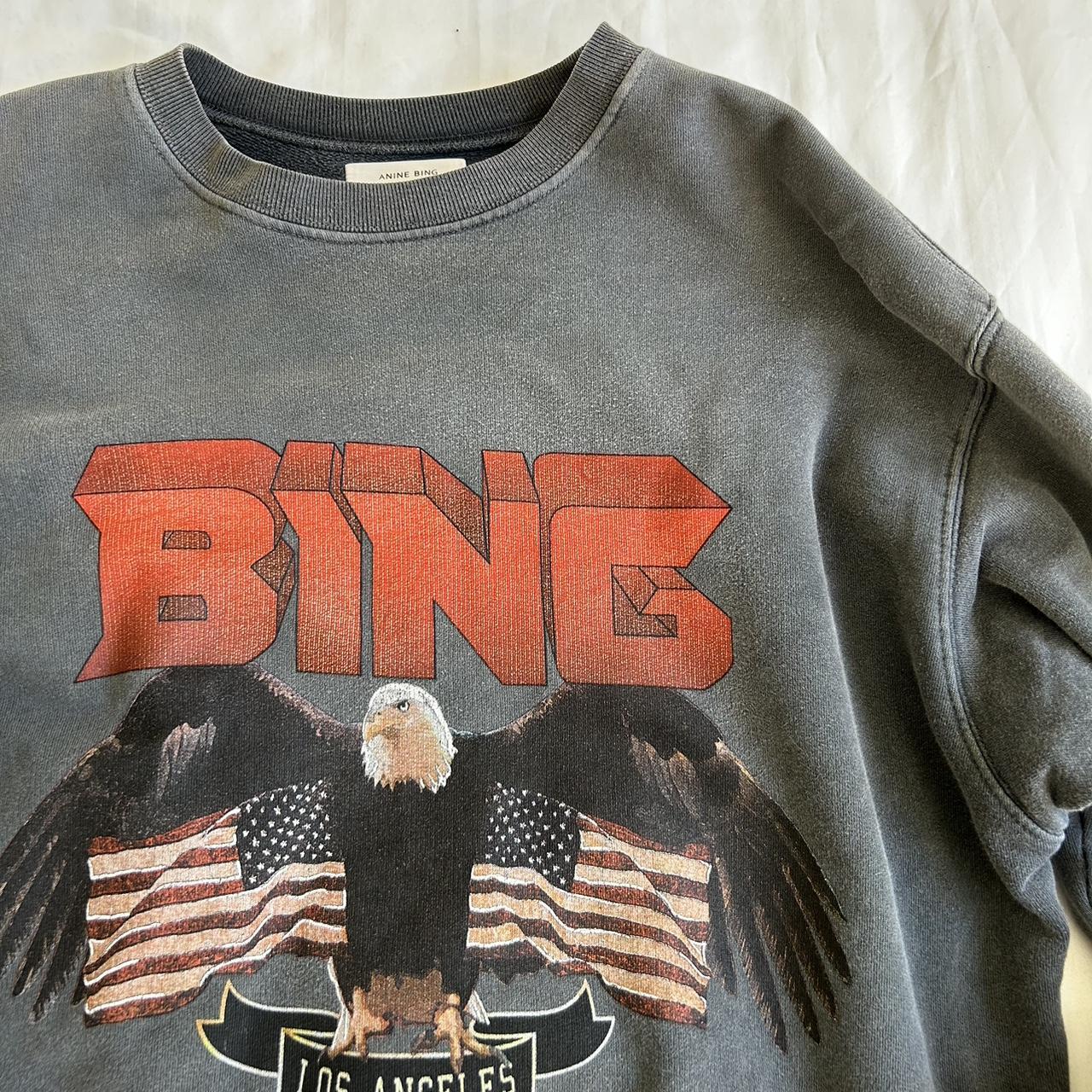 ANINE BING Eagle Sweatshirt Super comfy cool girl Depop