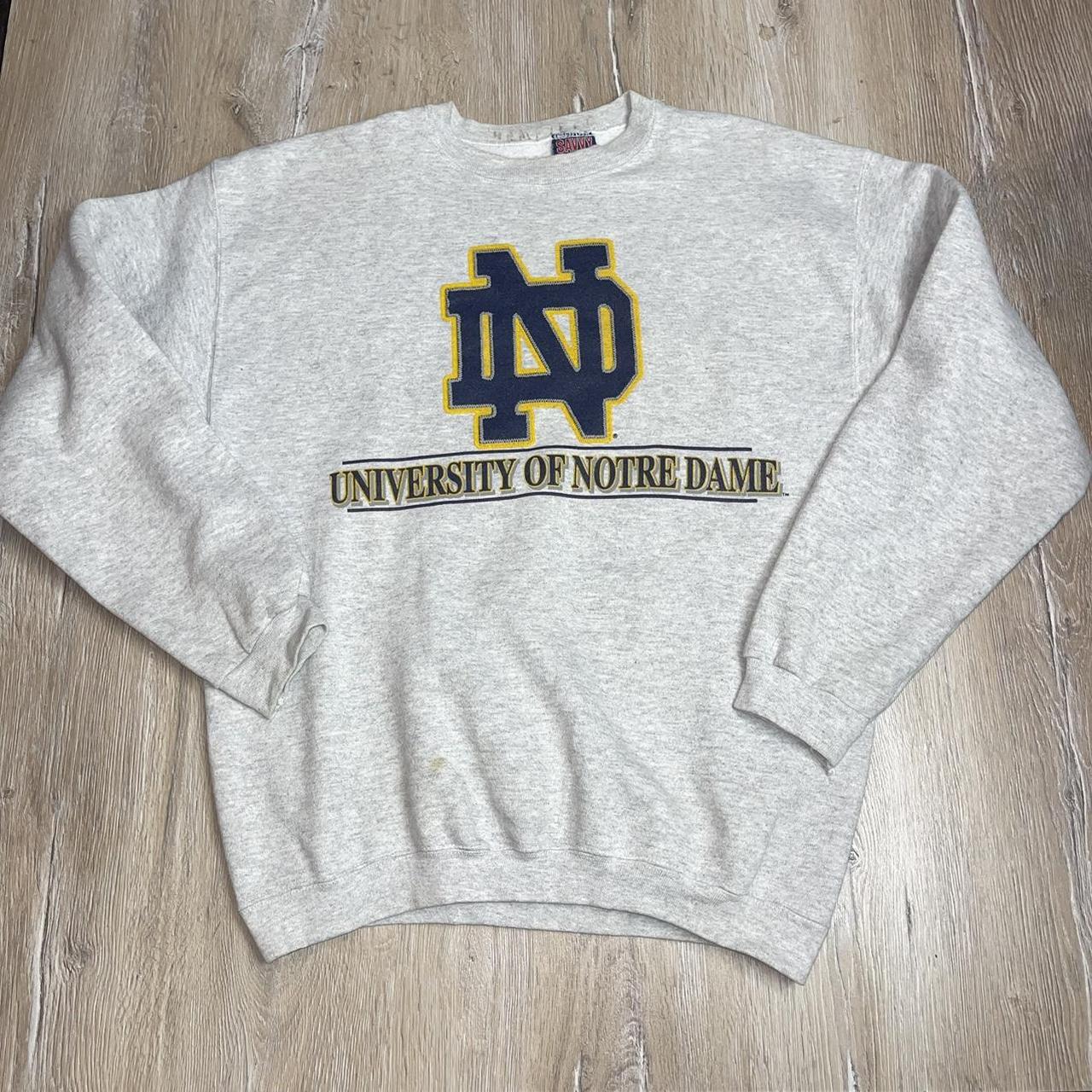 University of notre dame best sale crewneck sweatshirt