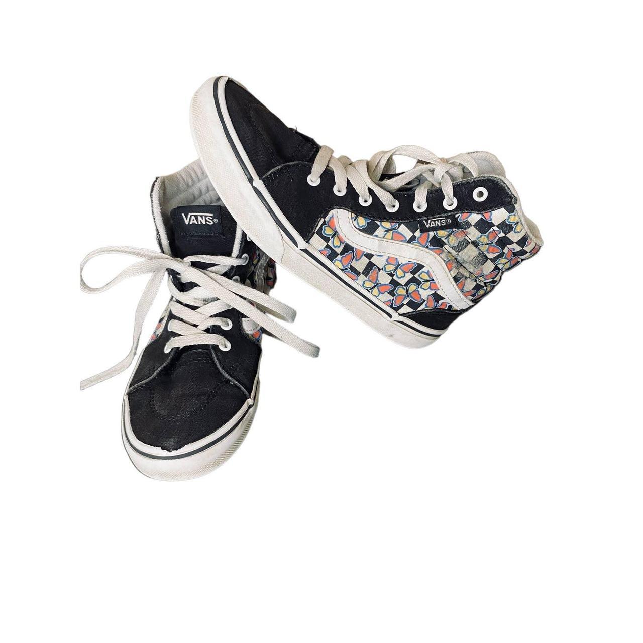 Vans sales shoes butterflies