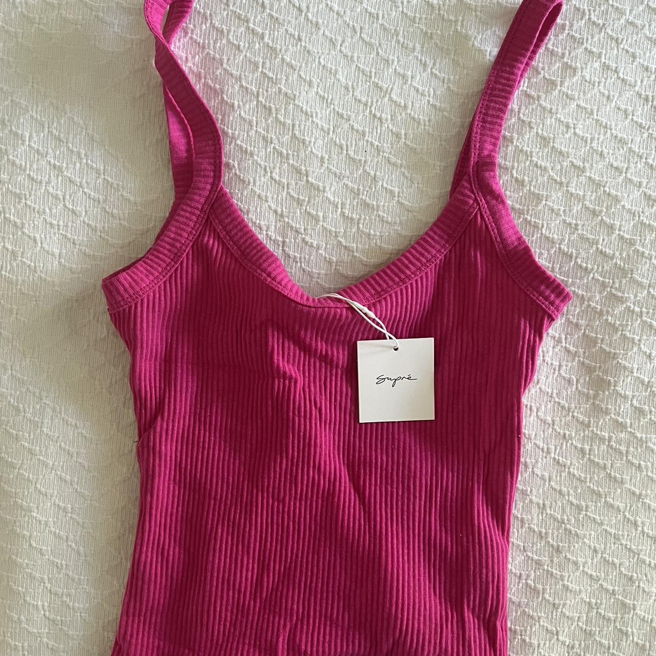 Supre riri scoopneck tank - brand new with tags Size... - Depop
