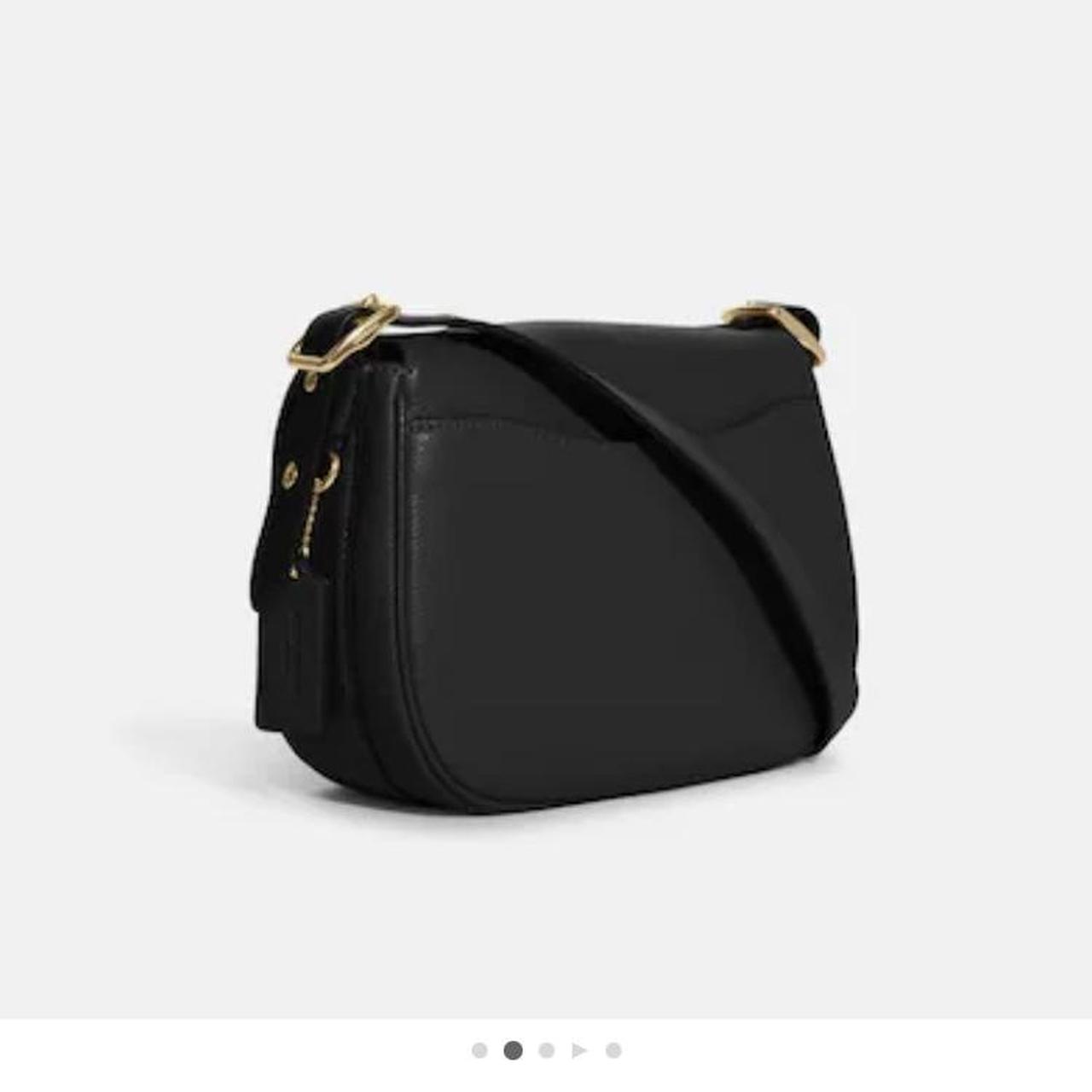 Coach Macie Saddle Bag, Black