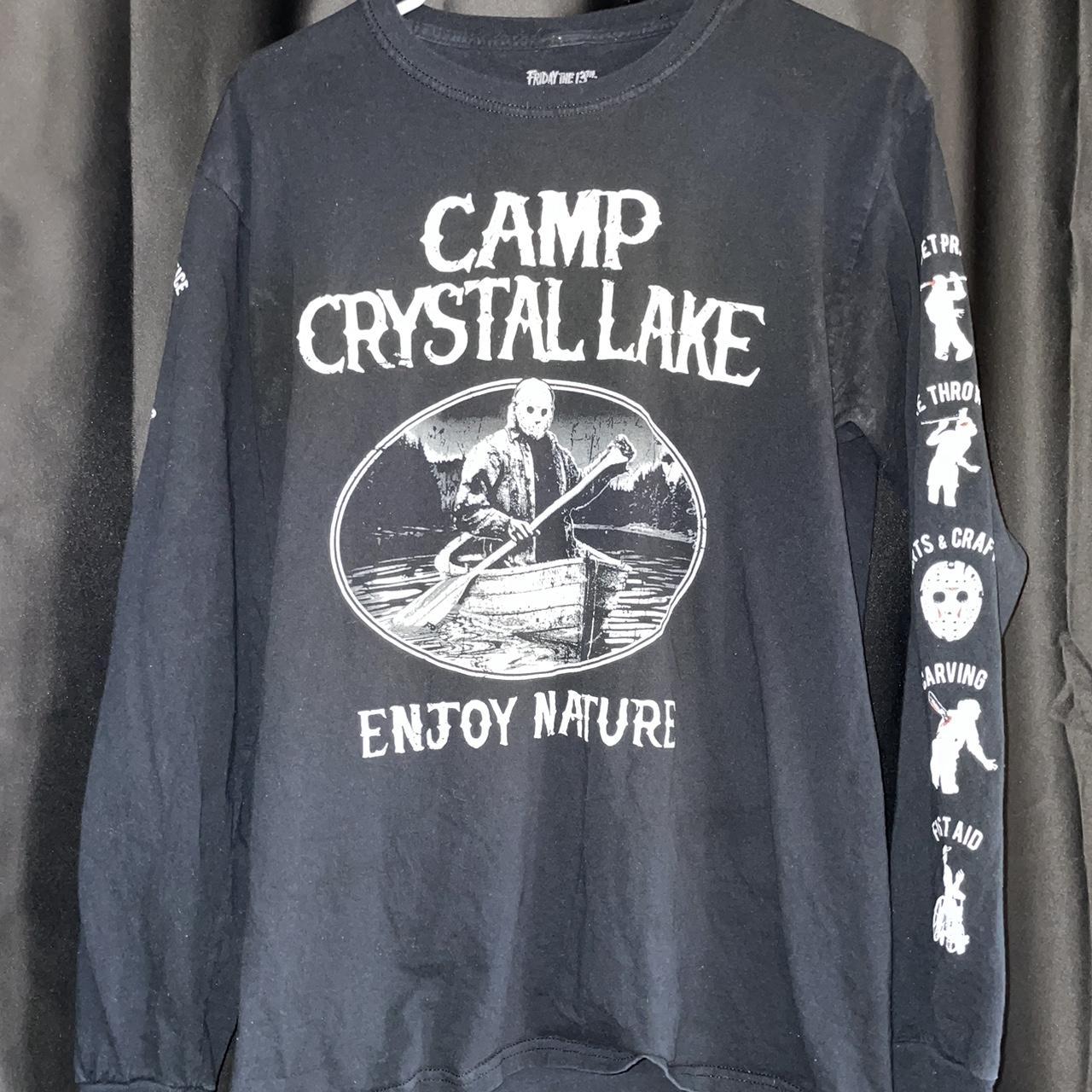 Camp Crystal Lake Long Sleeve T Shirt - Friday the 13th