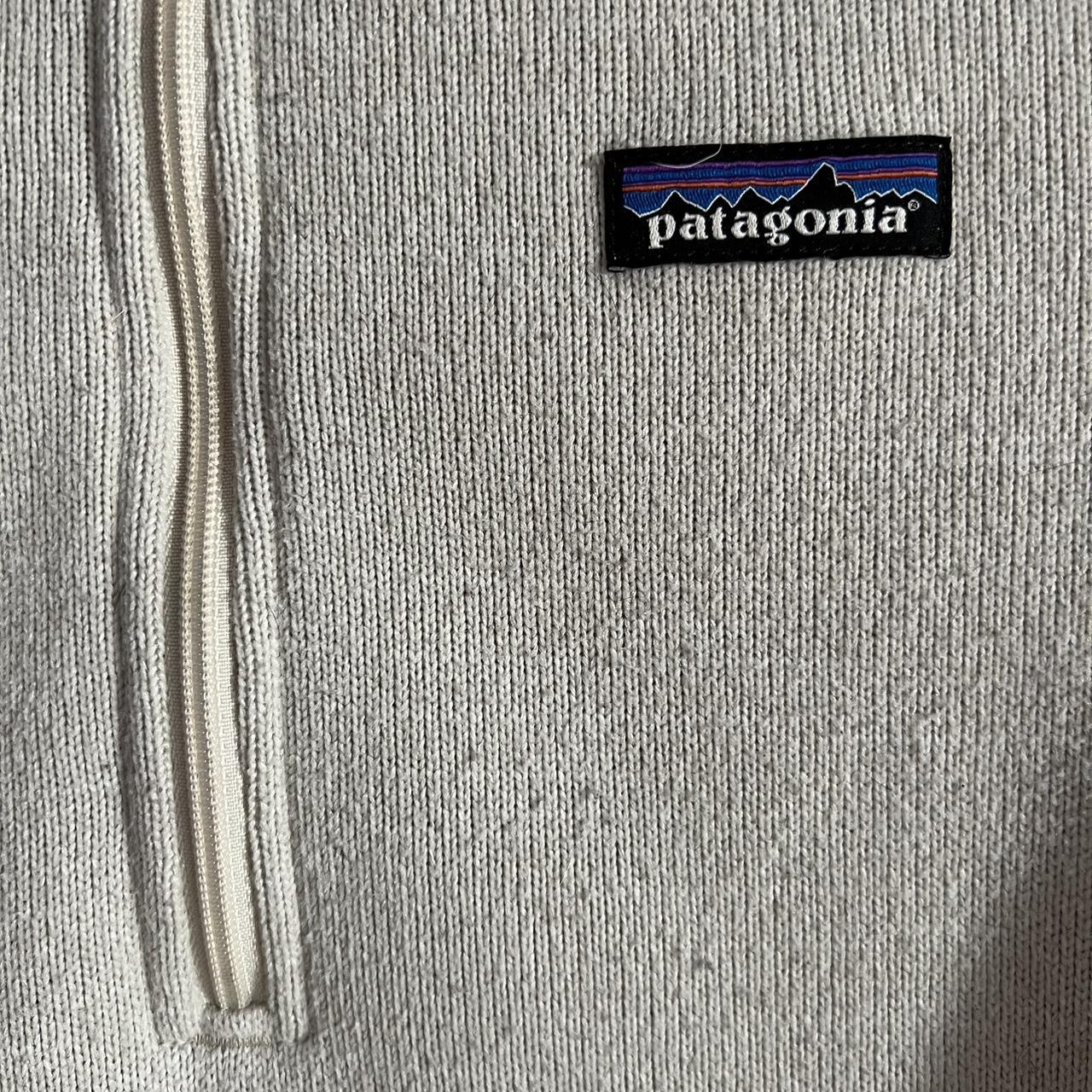 Cream Patagonia Better Sweater - Depop