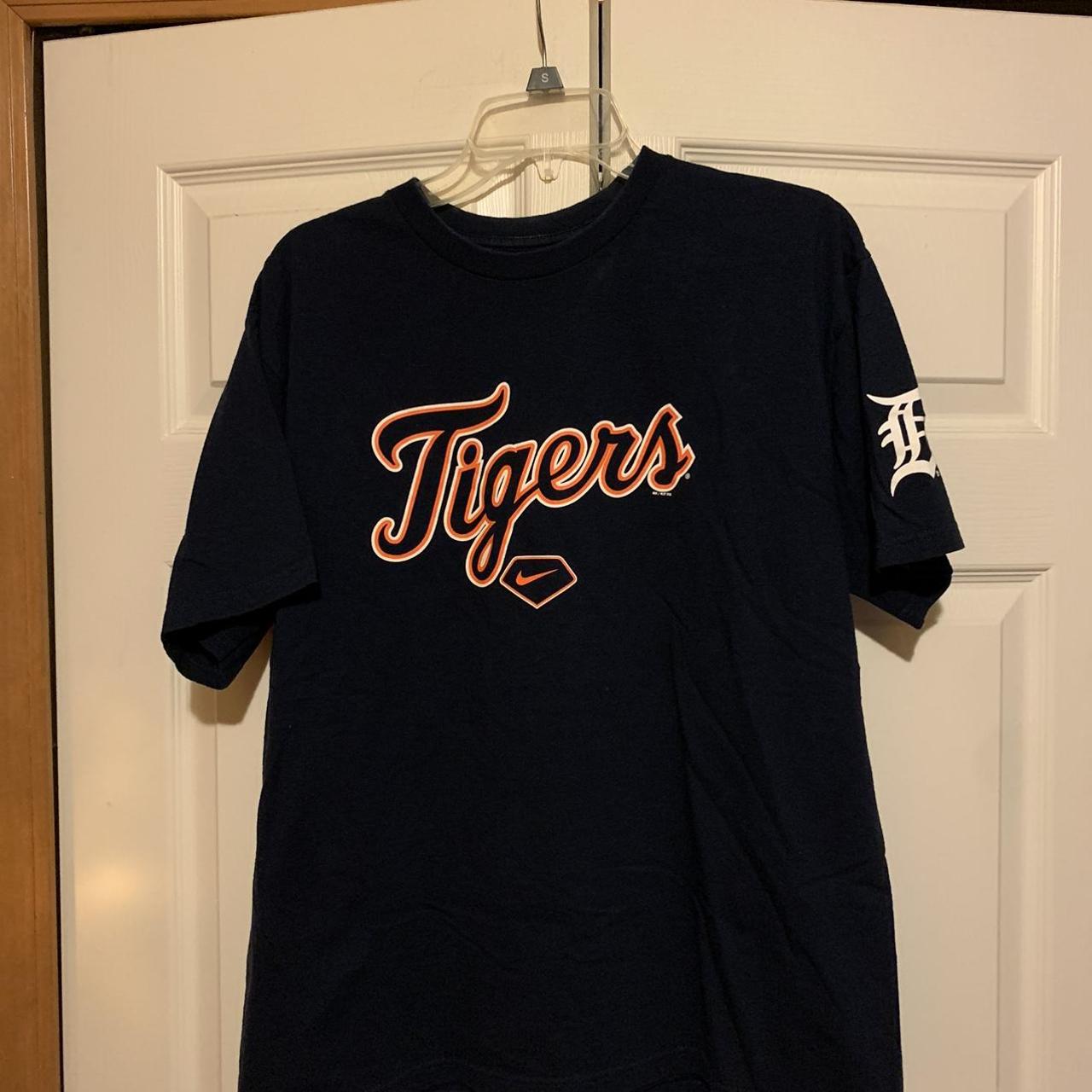 Nike Detroit tigers Motor City T-shirt Size - - Depop