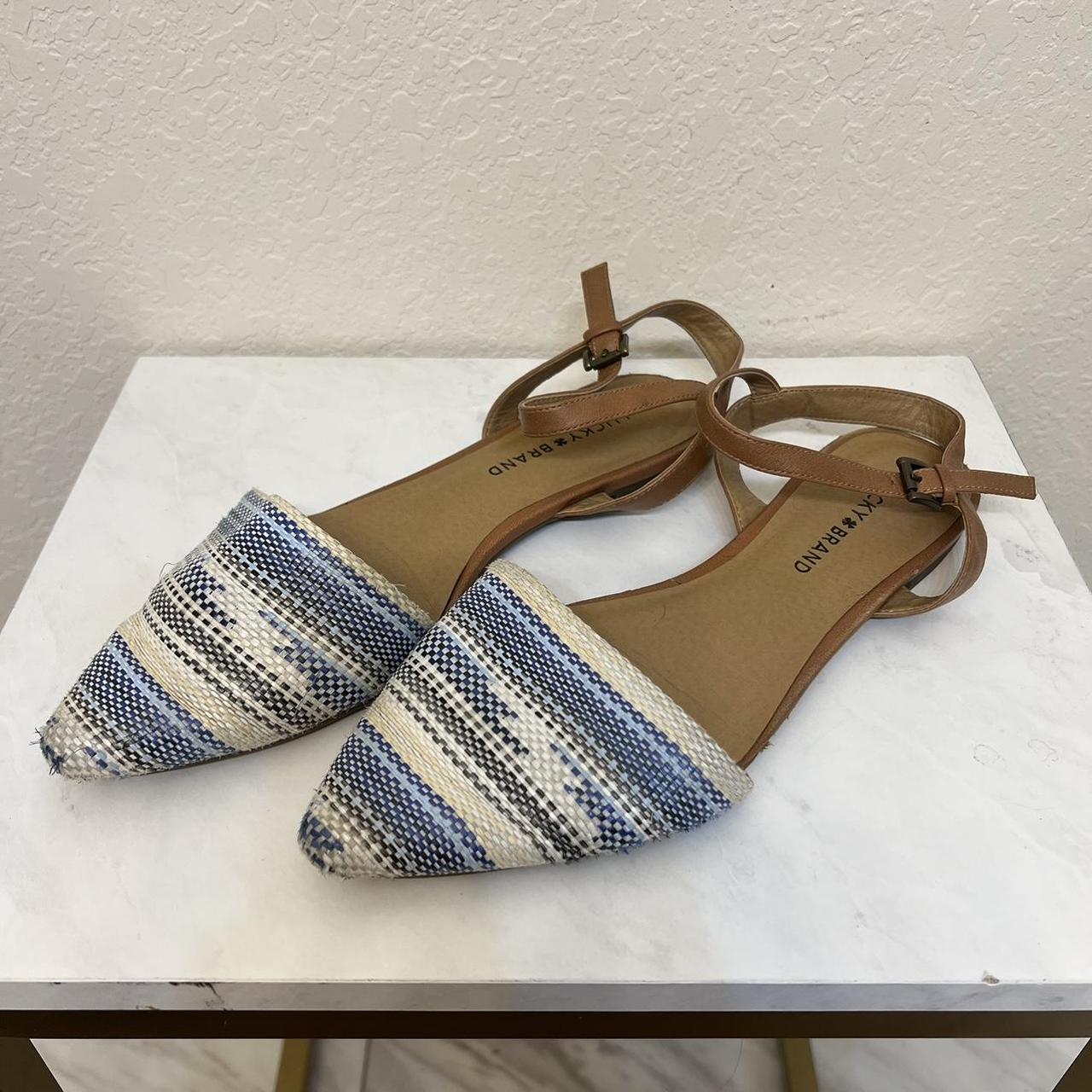 Lucky brand slingback store flats