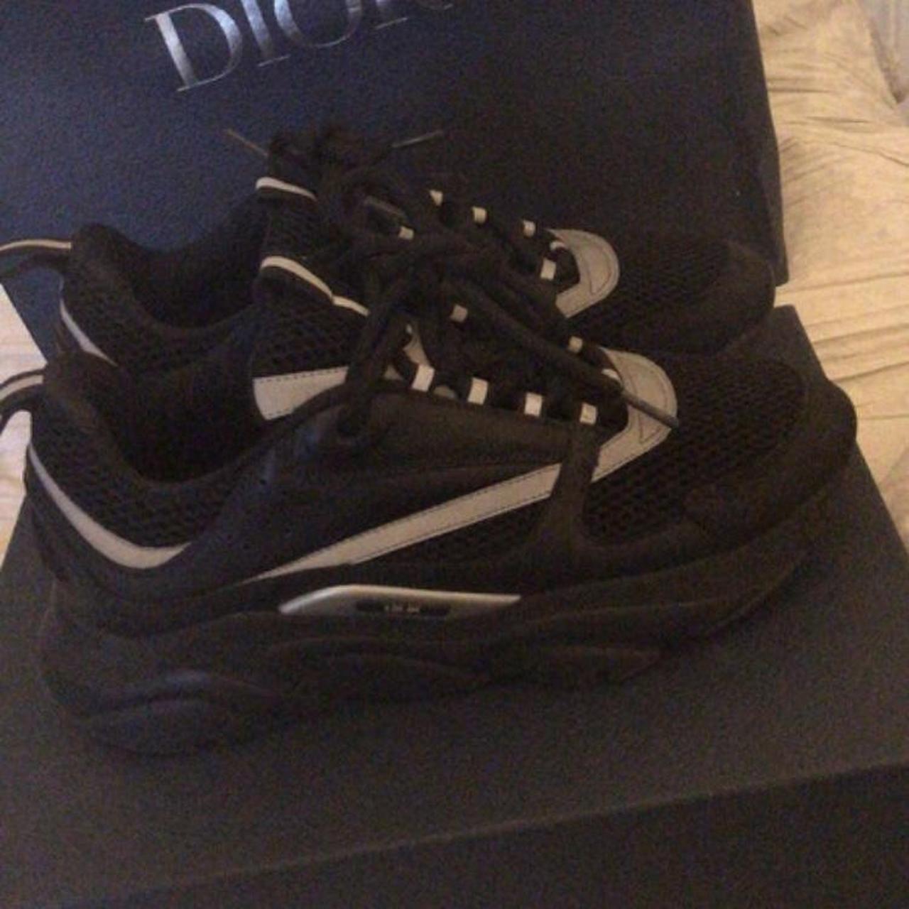 Black b22 dior worn 6 times like new come with spare... - Depop