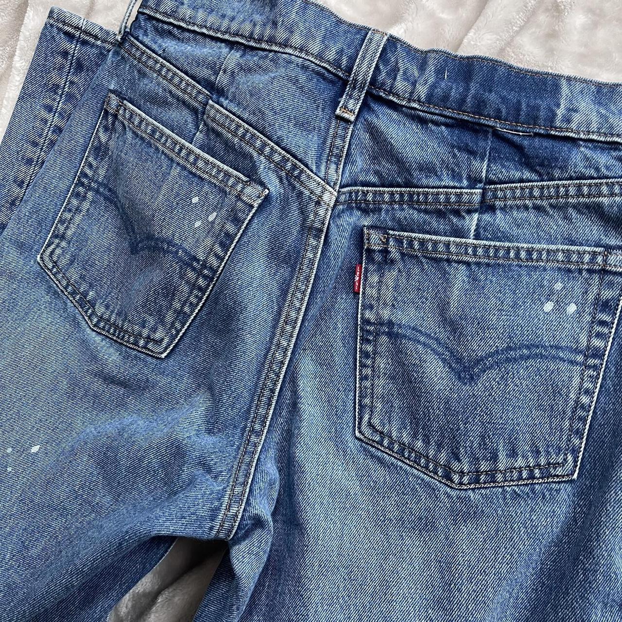 Levi's altered straight clearance jeans