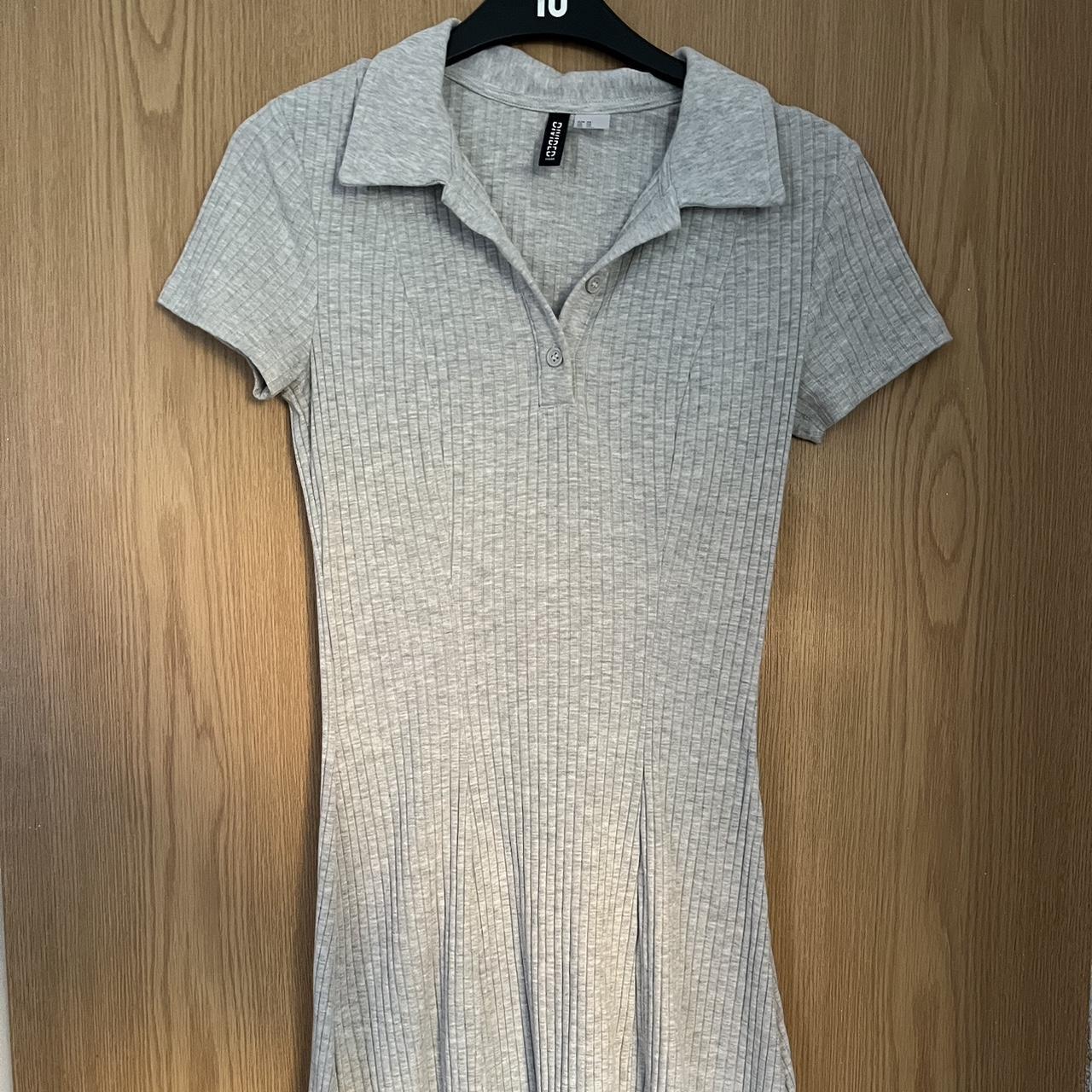 Grey divided polo dress, as good as new!