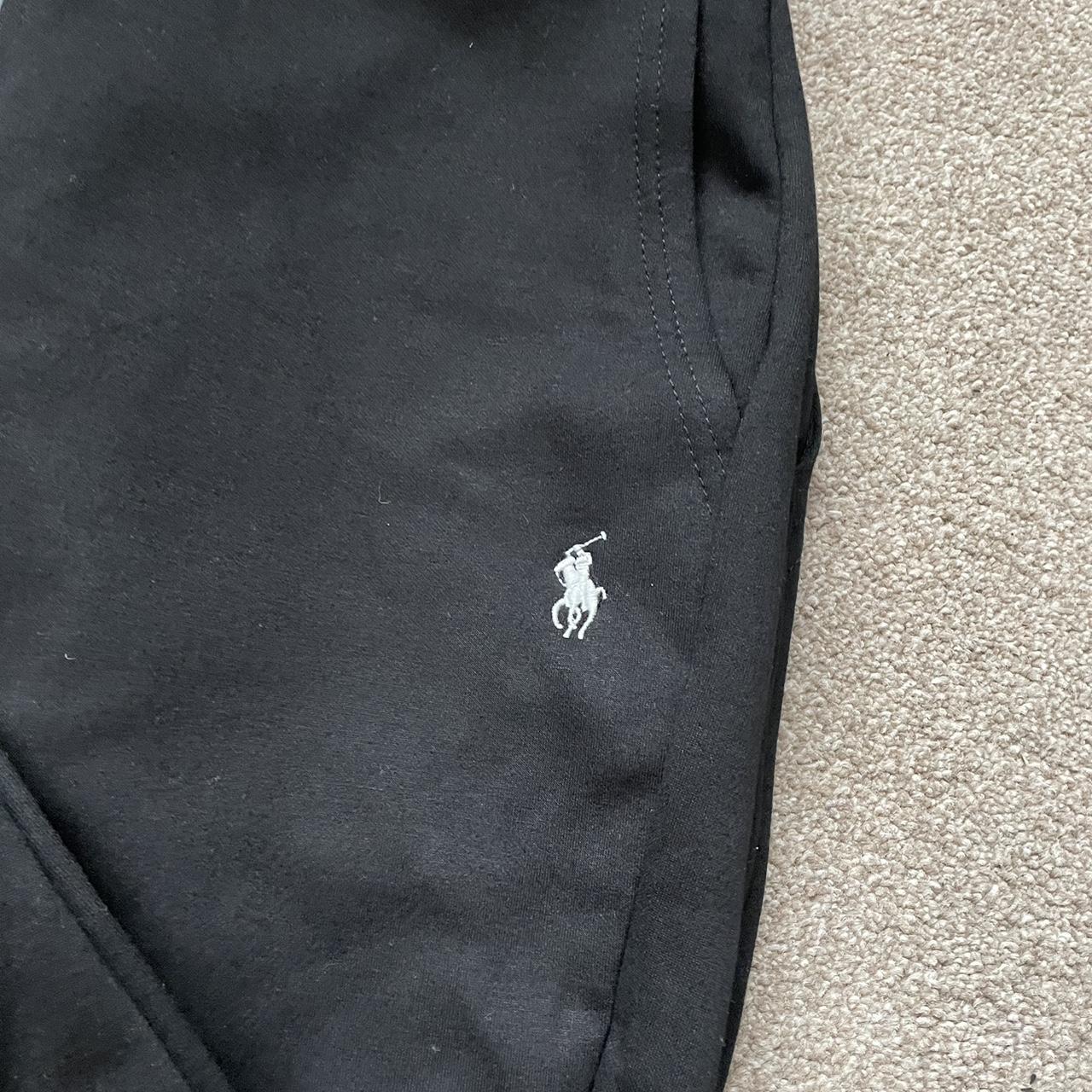 Black Ralph Lauren tracksuit - Depop