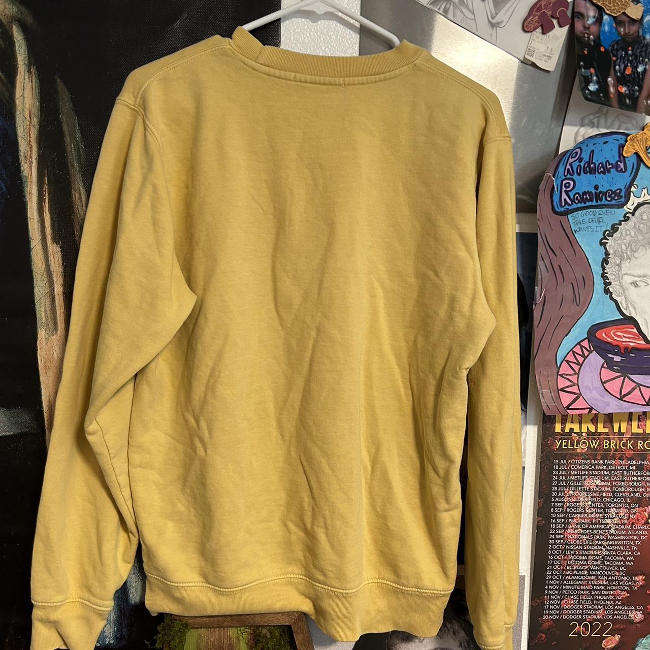 Cute Yellow Honey Sweatshirt - Great Condition -... - Depop